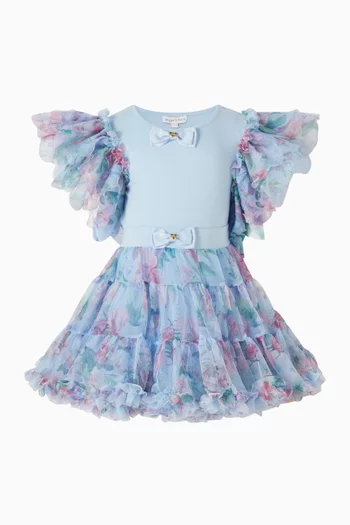 بلوزة لوريتا بنقشة زهور