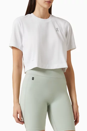 Train-T Graphic Crop Top