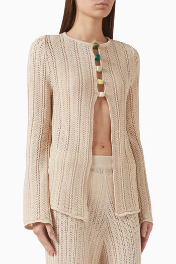 بلوزة كورسيكا منسوجة