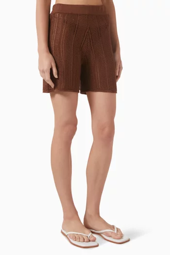Corsica Shorts in Knit