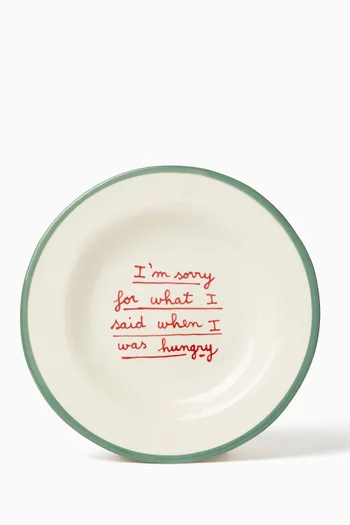 Quote Dessert Plate