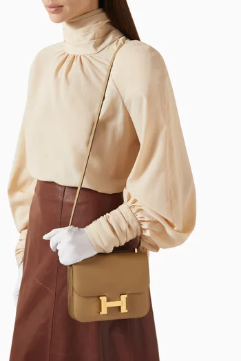 Unused Constance 18 Crossbody Bag in Epsom Leather