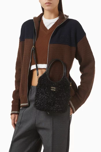 Ivy Shoulder Bag in Lurex-knit