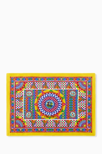 Carretto Placemat & Napkin Set in Linen