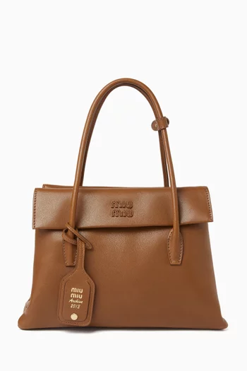 حقيبة سوليتير بيد علوية جلد