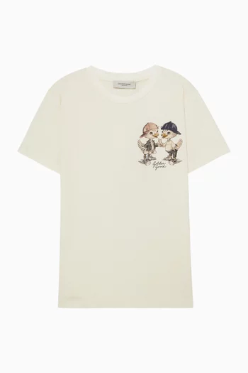 تي شيرت جورني قطن