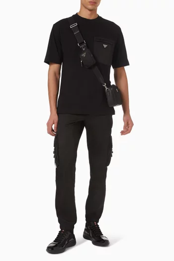 تي شيرت نايلون معاد تدويره وجيرسيه