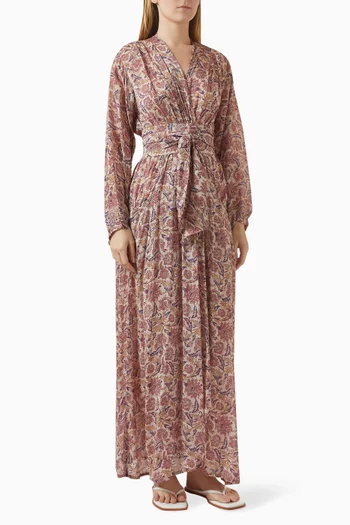 Nico Printed Maxi Dress