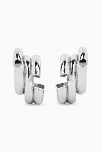 XL Saint-Germain Earrings in Recycled Brass