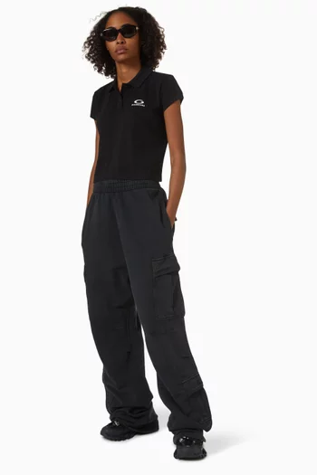 Cargo Pants in Faded Dry Fleece