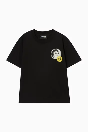 Graphic-print T-shirt in Cotton