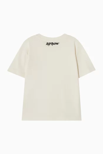 Graphic-print T-shirt in Cotton