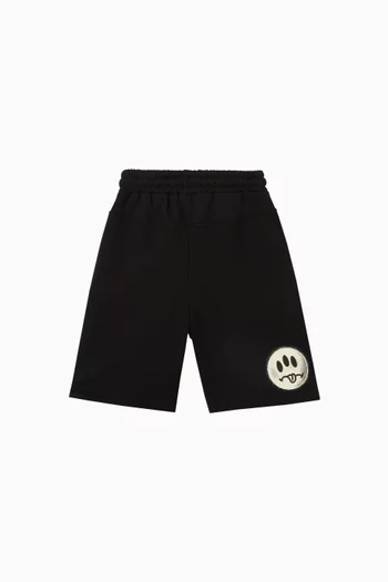Printed Sweatshorts in Cotton