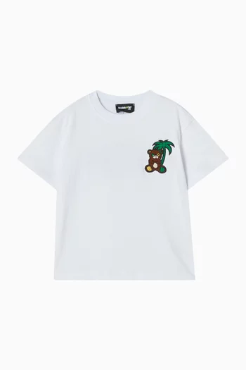 Graphic-print T-shirt in Cotton