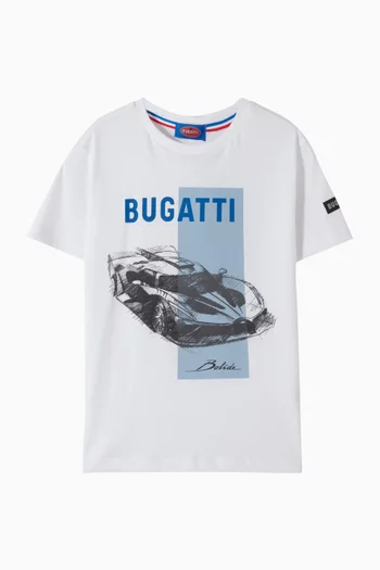 Logo-print T-shirt in Cotton