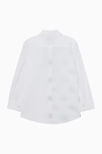 Half Logo-print Shirt