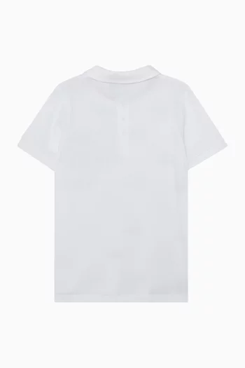 All-over Logo-print Polo T-shirt
