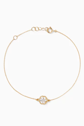 Cosmos Charm Bracelet in 18kt Yellow Gold