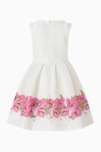 Sleeveless Floral Dress