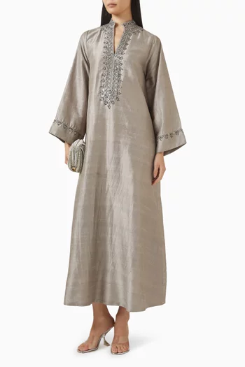 Bead-embellished Kaftan