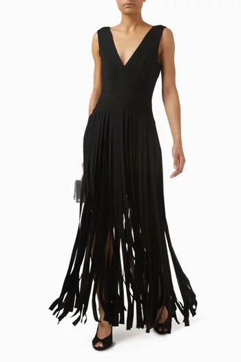 The Harlow Fringed Gown