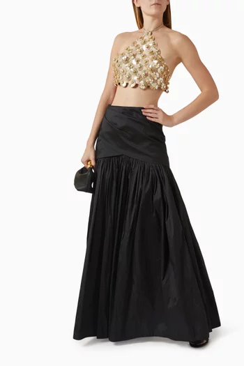 Eclats de Marguerites Bustier Top