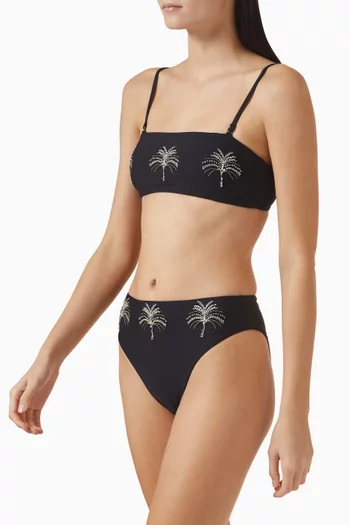 قطعة بيكيني علوية برين بتصميم باندو بوجهين