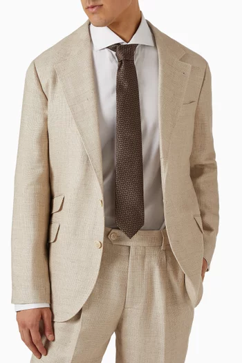 ربطة عنق بملمس بارز حرير