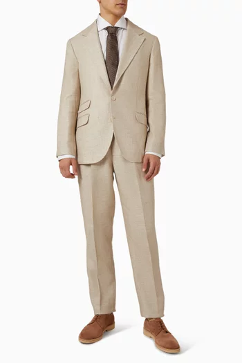 جاكيت بتصميم غير مبطن مزيج حرير