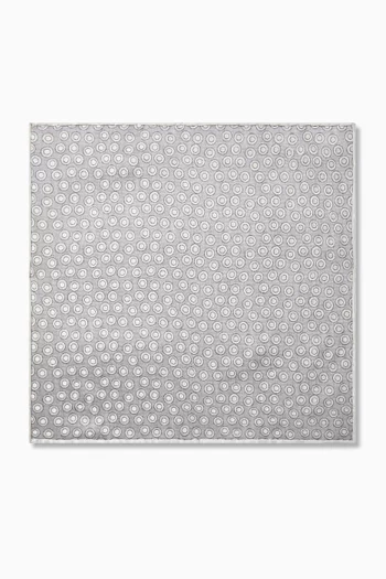 منديل جيب منقط حرير