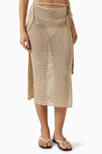 Dune Hand-crocheted Skirt