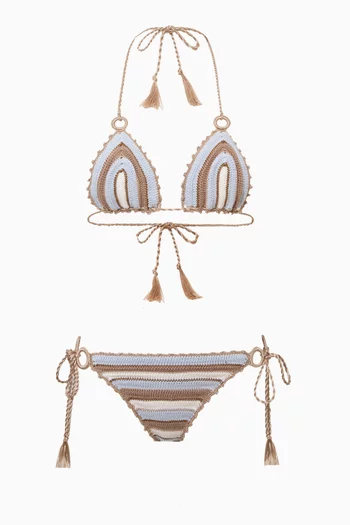Celia Hand-crocheted Bikini Set