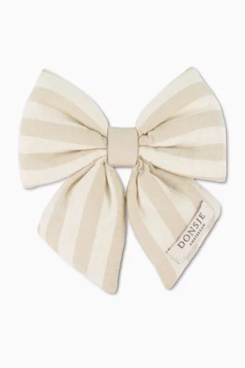 Klasina Bow Clip in Linen