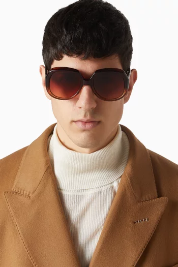 Ocean Child Round Sunglasses in Acetate