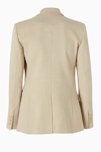 Vipeige Brooch Blazer in Viscose-blend