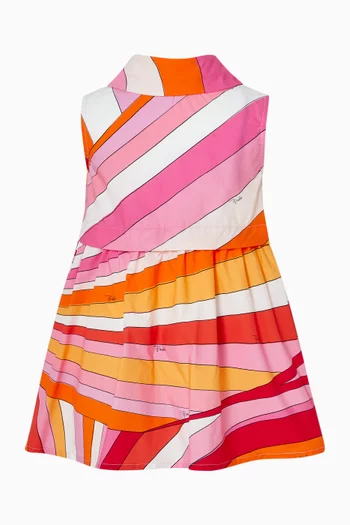 Printed Dress in Cotton