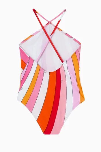 Printed One-piece Swimsuit