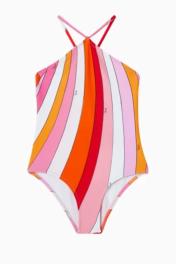 Printed One-piece Swimsuit