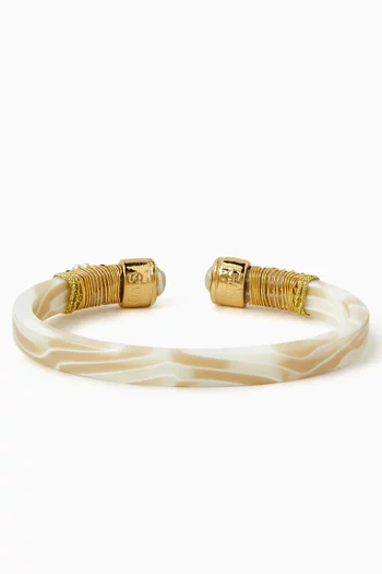 Sarina Cuff Bracelet in Acetate