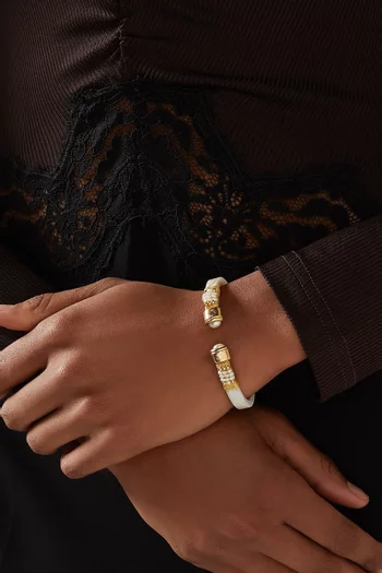 Sarina Cuff Bracelet in Acetate