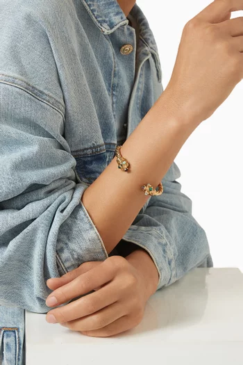 سوار امارانتي معدن مطلي بلون ذهبي