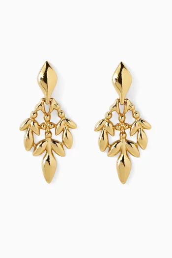 Olea Earrings in Gold-plated Metal