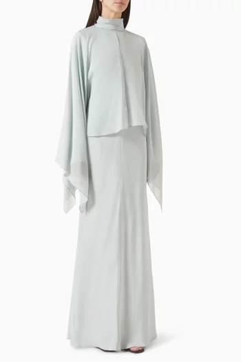 طقم فستان حرير، قطعتان