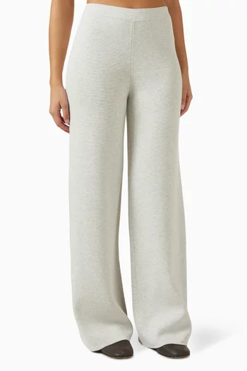 Lounge Wide-leg Knit Pants