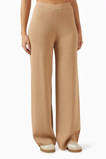 Lounge Wide-leg Knit Pants