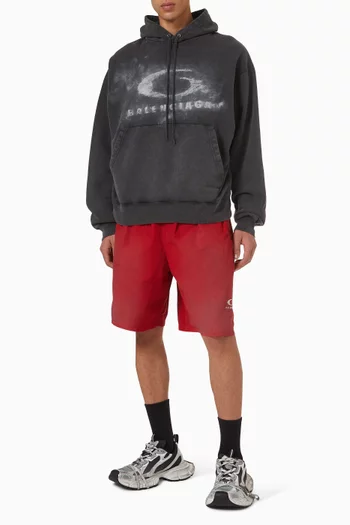 Outerwear Shorts in Techno Cotton Poplin