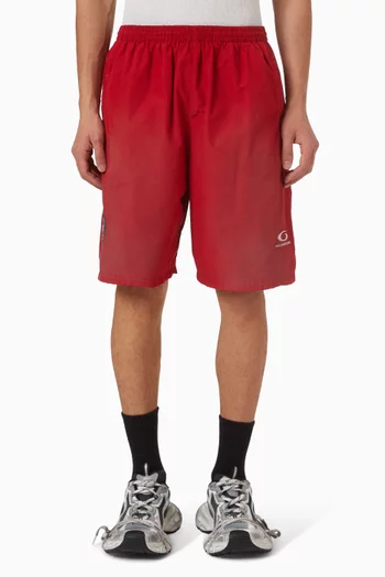 Outerwear Shorts in Techno Cotton Poplin