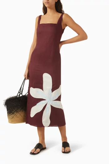 Amaranta Floral-print Dress