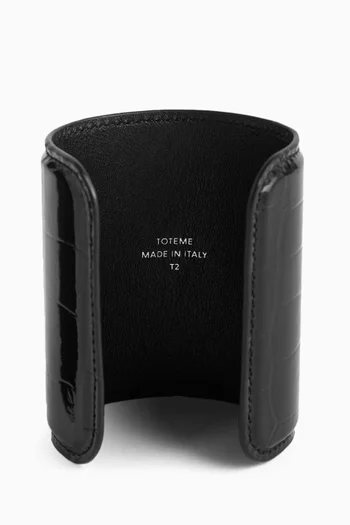 سوار طويل بنقشة جلد التمساح