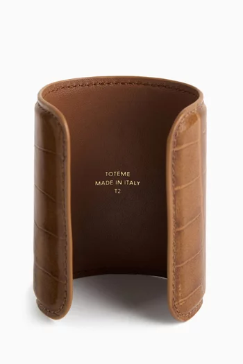 سوار طويل بنقشة جلد التمساح